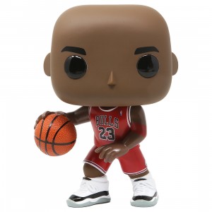 Funko POP NBA Chicago Bulls 10 Inch Michael tour Jordan Red Jersey (red)
