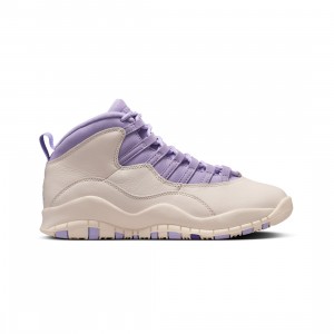 Air Jordan 10 Retro Women (chalk / hydrangeas-wild grape)
