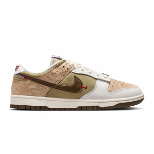 Nike Men Dunk Low (linen / dark hazel-phantom-neutral olive)