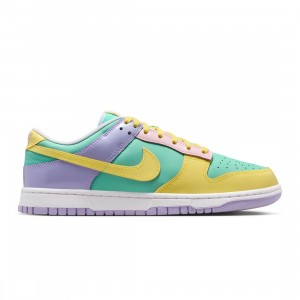 Nike Men Dunk Low Retro (emerald rise / yellow pulse-hydrangeas)