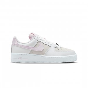 Nike Women Air Force 1 '07 Se (white / bleached lilac-metallic silver)