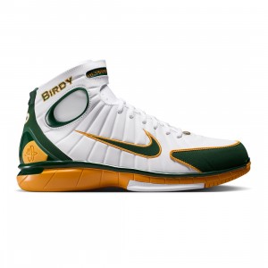 Nike Men Air Zoom Huarache (white / deep forest-canyon gold)