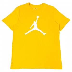 Jordan gold Men Jumpman Tee (yellow ochre / white)