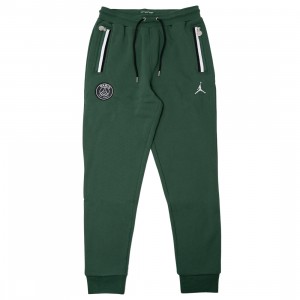 Jordan Men Paris Saint-Germain Fleece Pants (noble green)