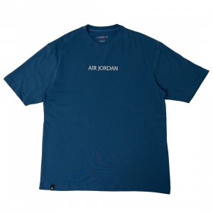 Air Jordan Tee Men (french blue / sail)