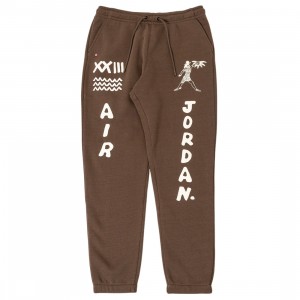 Jordan Women Flight Washed Fleece Pants (desert)