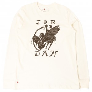 Jordan Men Flight Artist Series Long Sleeve Tee (sail)