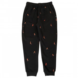 Jordan Men Essentials Holiday Fleece Pants (black)