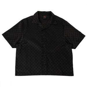 Jordan Men Essentials Short Sleeve Shirt (black / black)