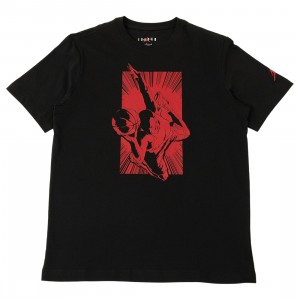 Jordan Men Brand Tee (black / gym red / gym red)