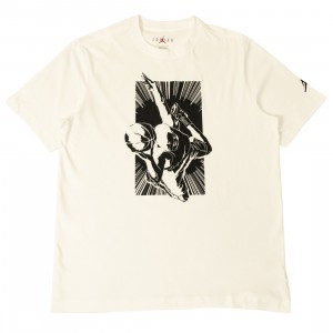 Jordan Men Brand Tee (white / black / black)