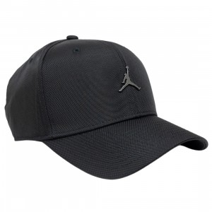 Jordan Unisex Rise Cap Adjustable Hat (black / gunmetal)