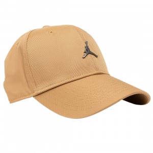 Jordan Unisex Rise Cap Adjustable Hat (legend dk brown / gun metal)