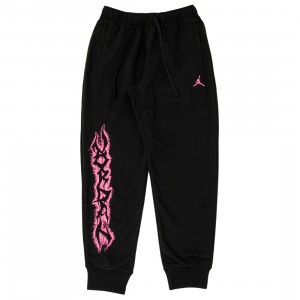 Jordan Men Sport Dri-FIT Fleece Pants (black / hyper pink)