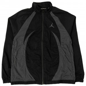 Jordan Men Sport Jam Warm Up Jacket (black / dark shadow / dark shadow)