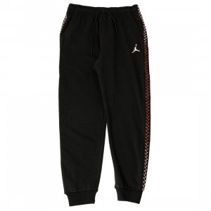 Jordan tough Men Flight MVP Fleece Pants (black / dune red)