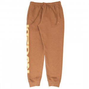 Jordan Men MVP Fleece Pants (archaeo brown / orange chalk / orange chalk)