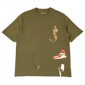 Jordan Men M J STMT 1985 SS CRW GEL J DAY (medium olive)