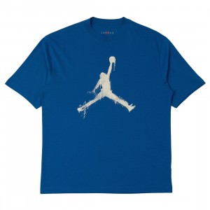 Jordan Men Brooklyn Tee (sport blue / sail)