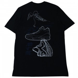 Jordan Men Brand Rare Air Tee (black / sail / sail)