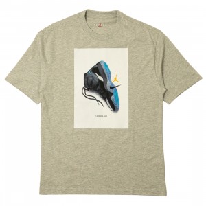 Jordan Men Brooklyn Tee (grey heather)