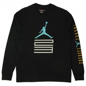 Jordan Men Brooklyn AJ11 Graphic Long Sleeve Tee (black)
