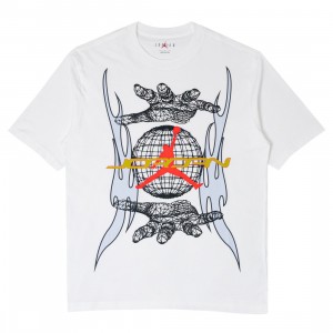 Jordan Men Graphic Tee (white / infrared 23)