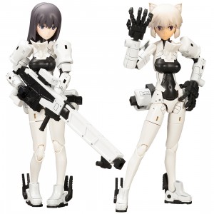 Kotobukiya Megami Device WISM Soldier Snipe Grapple Plastic Model Kit (white)