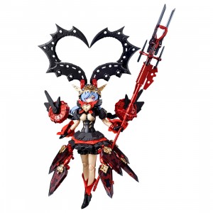 Kotobukiya Megami Device Chaos and Pretty Queen Of Hearts Plastic Model Kit (black)