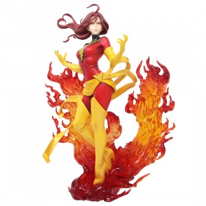 Kotobukiya Marvel Dark Phoenix Rebirth Bishoujo Statue (red)