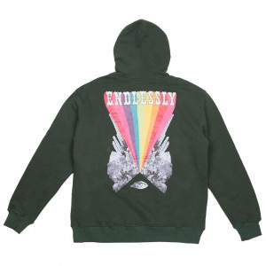 Lifted Anchors Men Endlessly Hoody (green / emerald)
