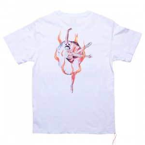 Lifted Anchors Men Ballerina Graphic Tee (white)