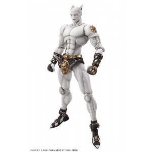 Medicos Super Action Statue JoJo's Bizarre Adventure Part 4 Diamond Is Unbreakable Killer Queen Chozokado Figure (white)