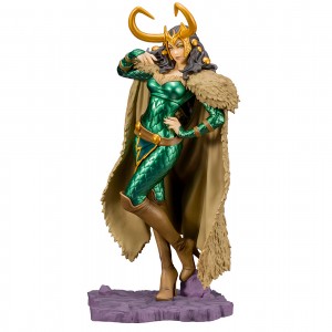 Kotobukiya Marvel Lady Loki Bishoujo Figure (green)