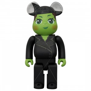 Medicom Bearbrick Elphaba 400% Figure (green / black)