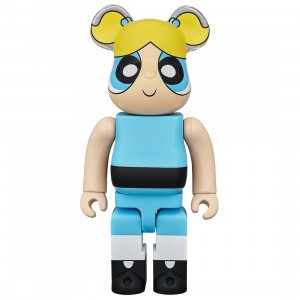 Medicom Bearbrick The Powerpuff Girls Bubbles 400% Figure (blue / yellow)