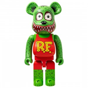 Medicom Rat Fink 1000% Bearbrick Figure (green)