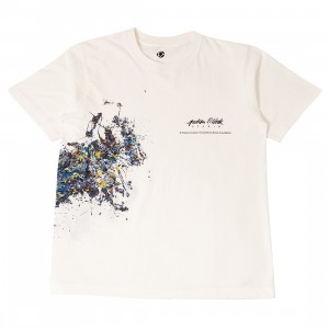 Medicom x SYNC x Adam et Rope x Jackson Pollock Studio Men Splash Sidesplash T-Shirt (blue)