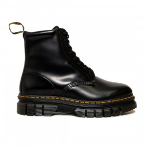 Dr. Martens Men Jarrick II Laced Leather Platform Boots black smooth paris