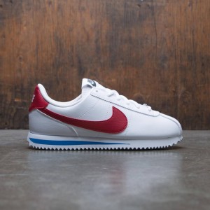 Nike Big Kids Cortez Basic Sl (white / varsity red-varsity royal-black)