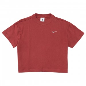 Nike Women Sportswear Swoosh Tee (black / white)