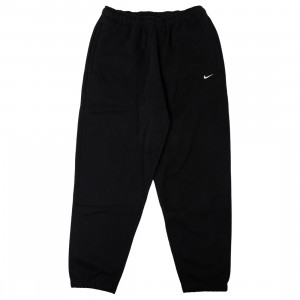 Nike Men Solo Swoosh Pants (black / white)