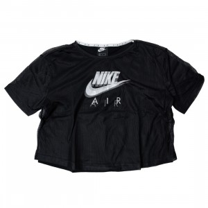 Nike Tokyo Women Air Mesh Tee (black / black / white)