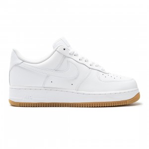 Nike Men Air Force 1 '07 (white / white-gum light brown)