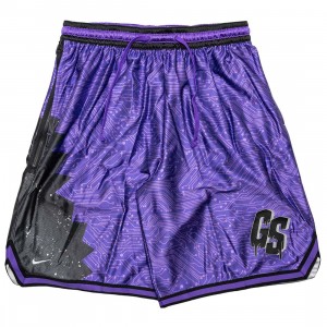 nike collection Men Lebron X Space Jam: A New Legacy Goon Squad Shorts (hyper grape / black / wolf grey)