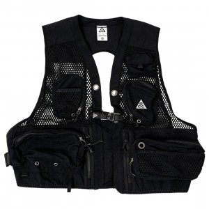 Nike edition Unisex Acg Buttles Vest (black / summit white / summit white)