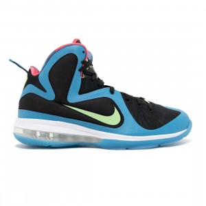 Nike Men Lebron Ix (black / lime glow-dutch blue-fusion red)