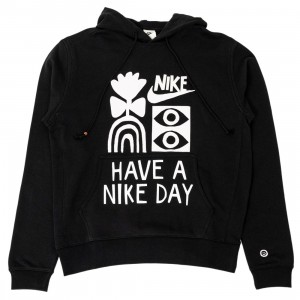 Nike Men Sportswear French Terry Pullover Hoodie (black)