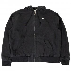 nike max Men Life Padded Hooded Jacket (off noir / white)