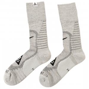 Nike Unisex Acg (summit white / black outdoor cushioned crew socks)